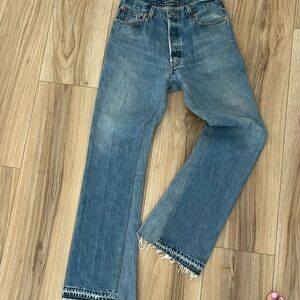 Breyer & Eliot Levi’s reconstructed vintage jeans